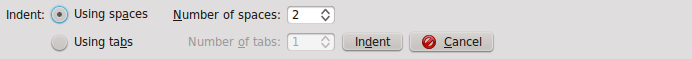 QtikZ indent panel