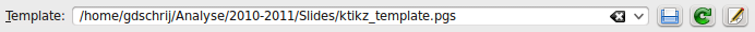 QtikZ template selector